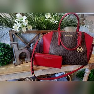 Michael Kors purse and wallet